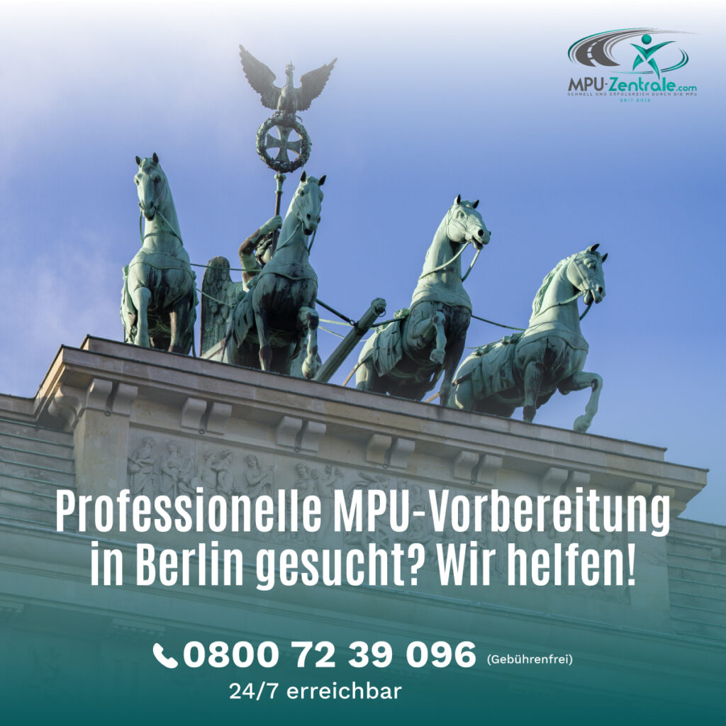 MPU Vorbereitung und MPU Beratung Berlin